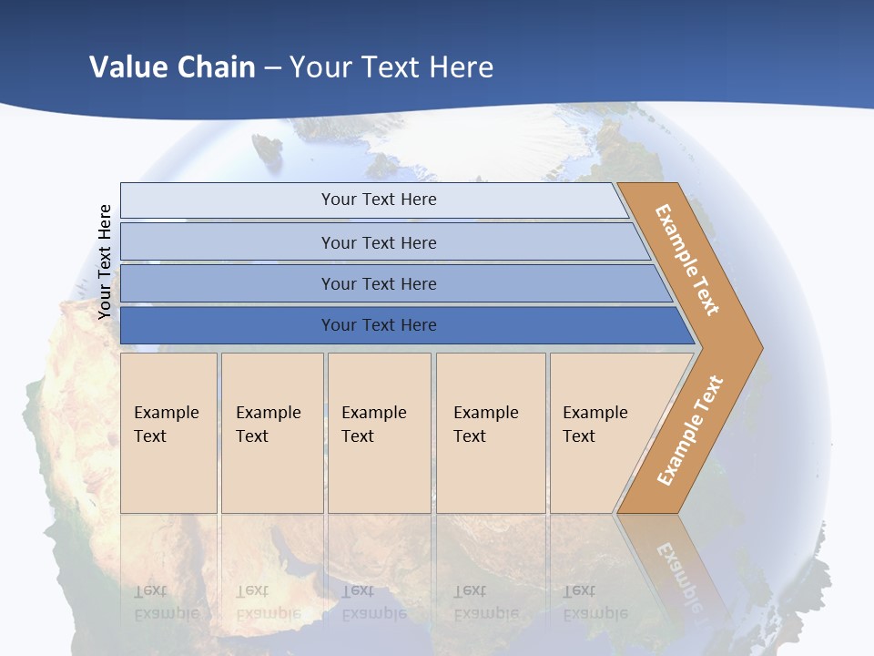 White World Navigate PowerPoint Template