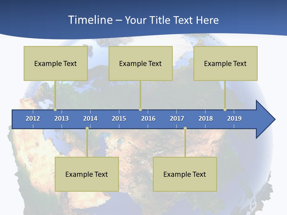 White World Navigate PowerPoint Template
