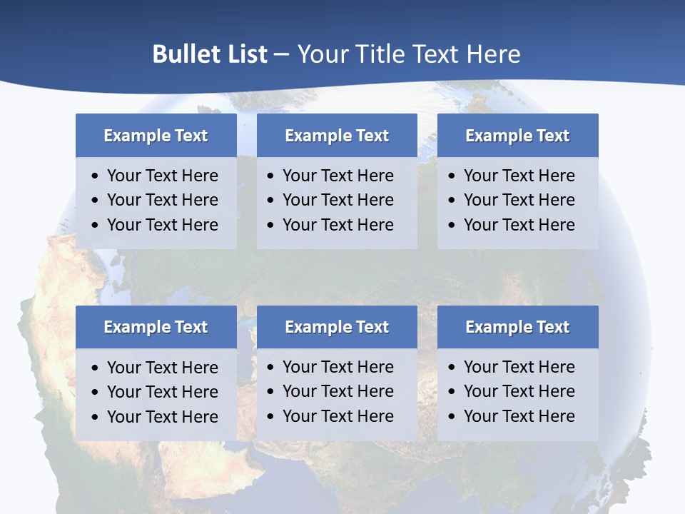 White World Navigate PowerPoint Template