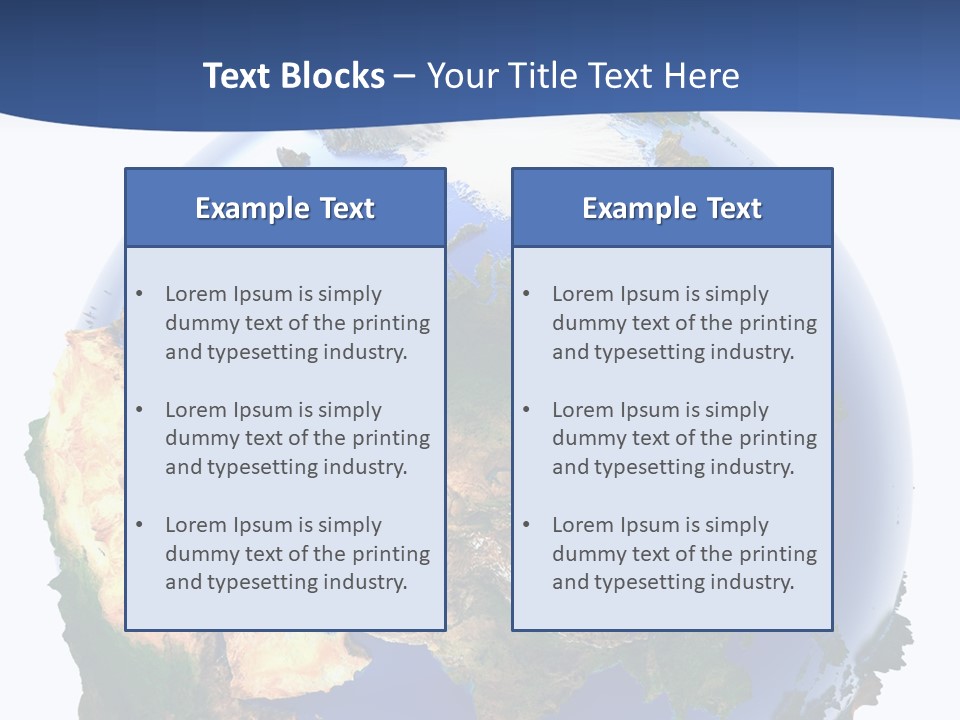 White World Navigate PowerPoint Template