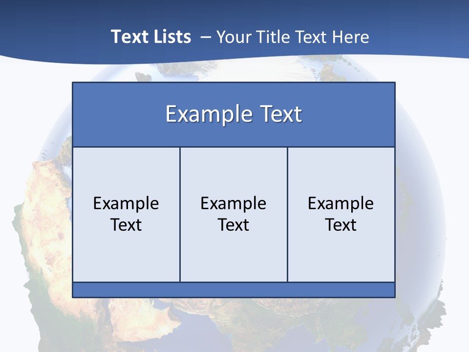 White World Navigate PowerPoint Template