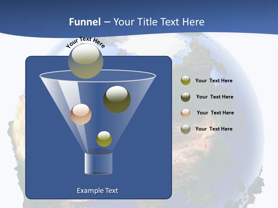 White World Navigate PowerPoint Template