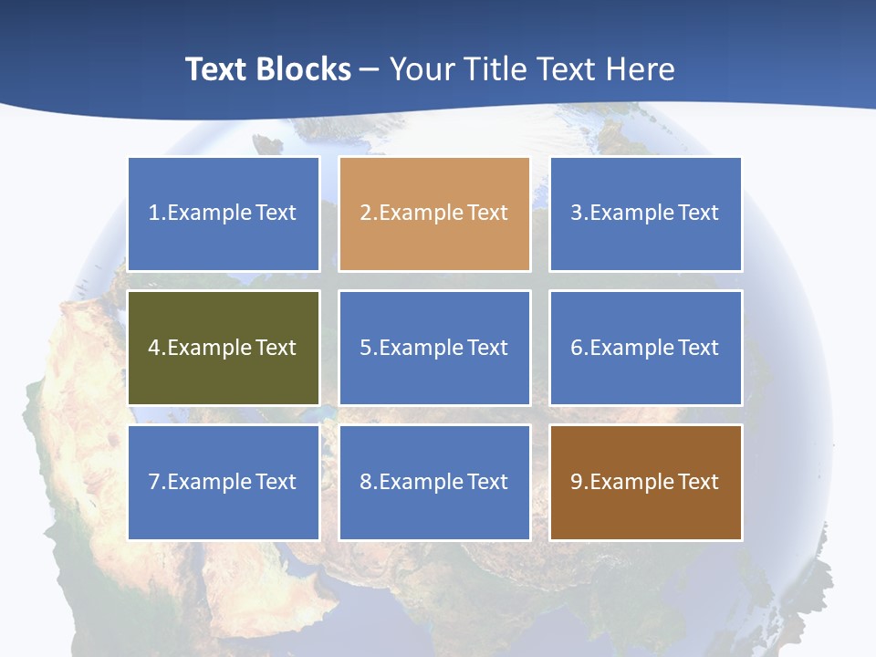 White World Navigate PowerPoint Template
