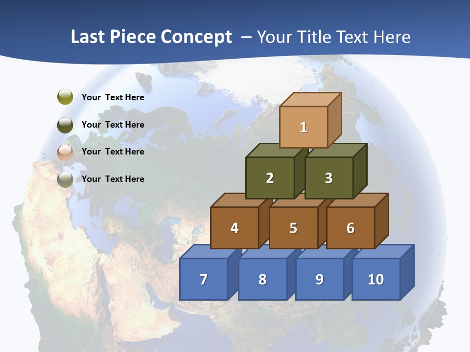 White World Navigate PowerPoint Template