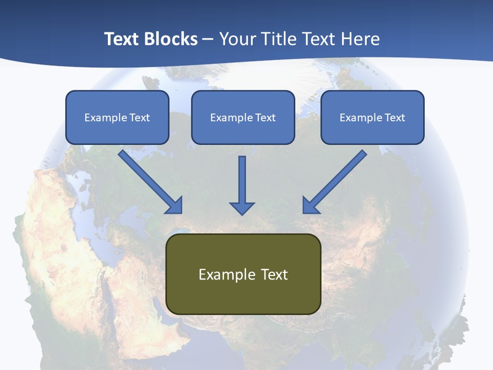 White World Navigate PowerPoint Template