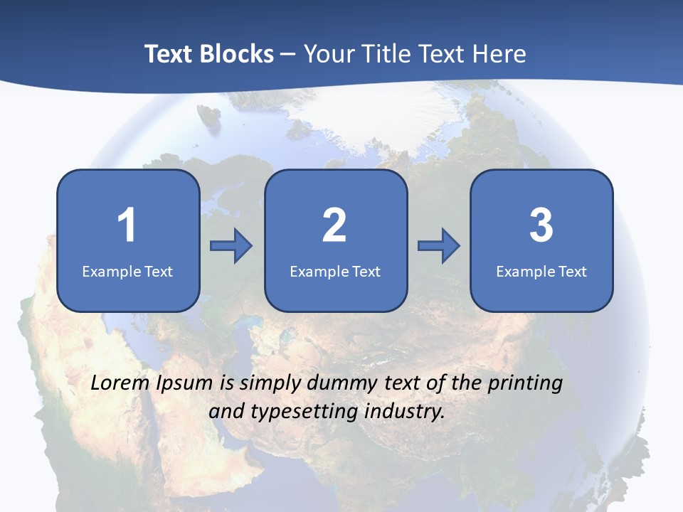 White World Navigate PowerPoint Template