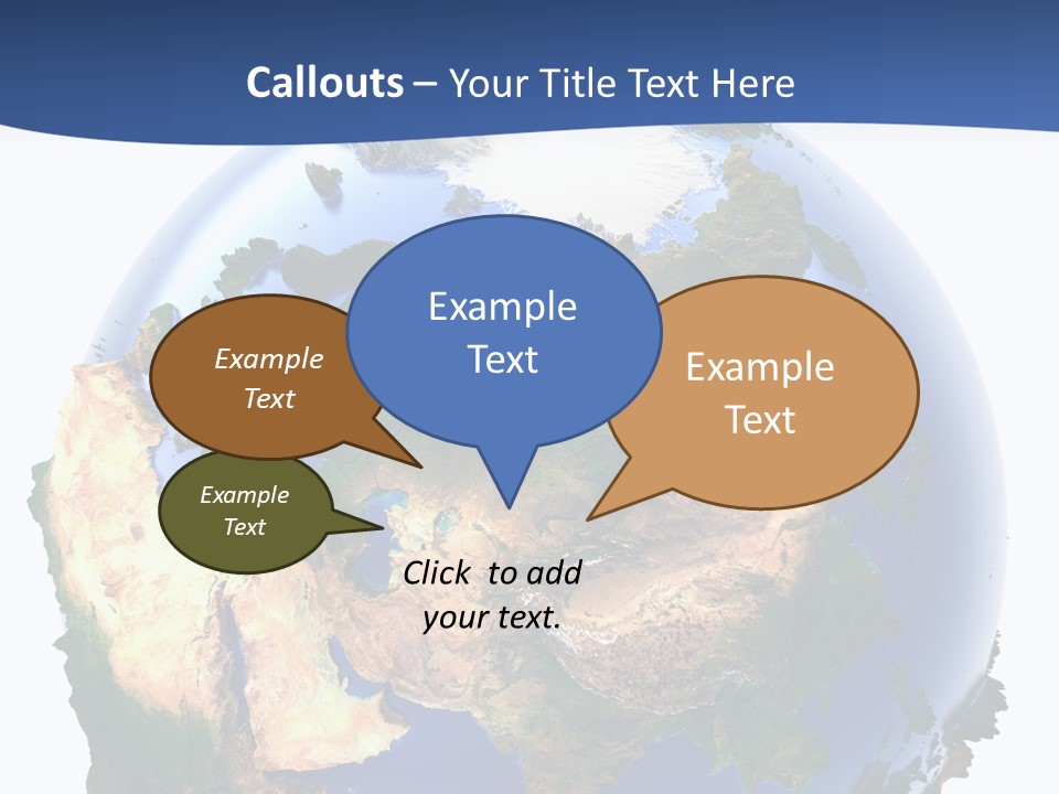 White World Navigate PowerPoint Template