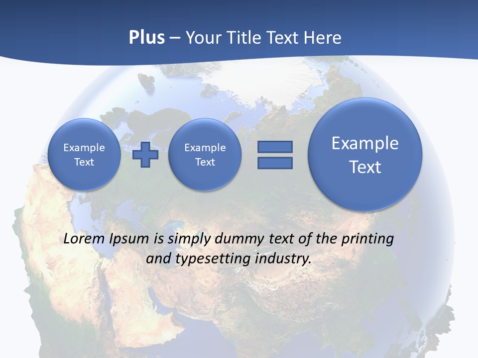 White World Navigate PowerPoint Template