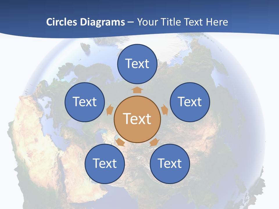 White World Navigate PowerPoint Template