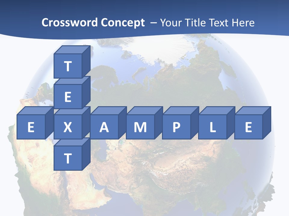White World Navigate PowerPoint Template