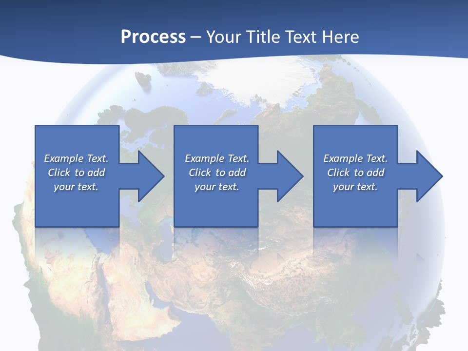 White World Navigate PowerPoint Template