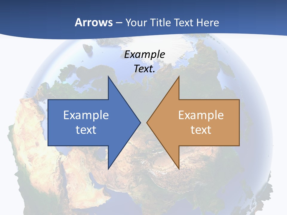 White World Navigate PowerPoint Template