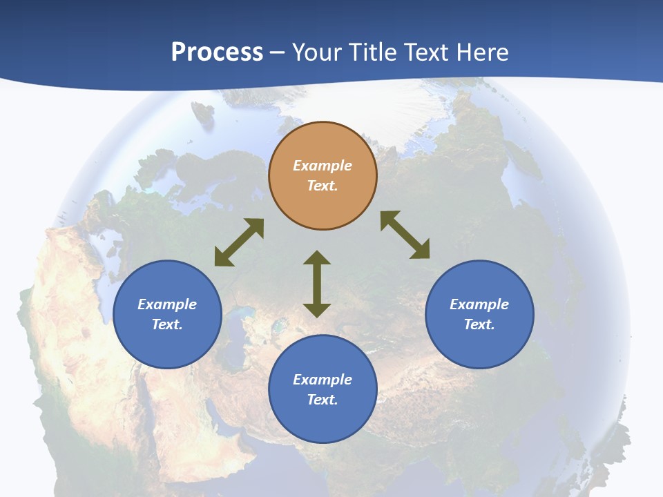 White World Navigate PowerPoint Template