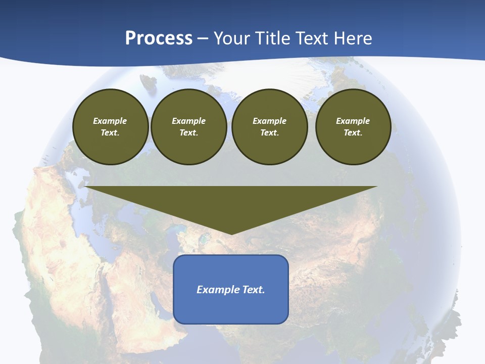 White World Navigate PowerPoint Template