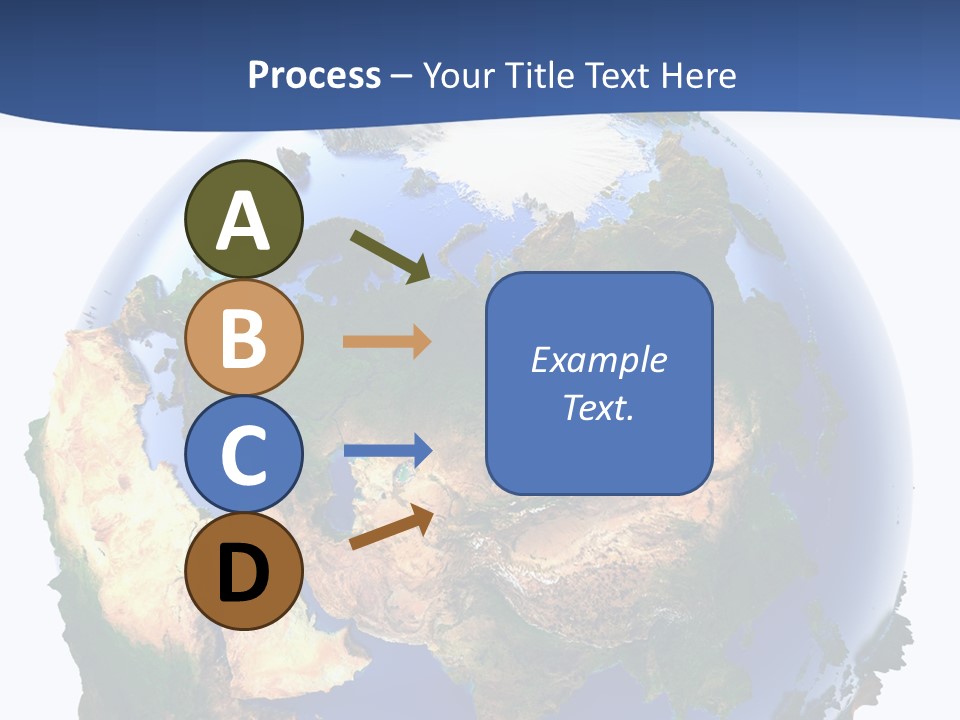 White World Navigate PowerPoint Template