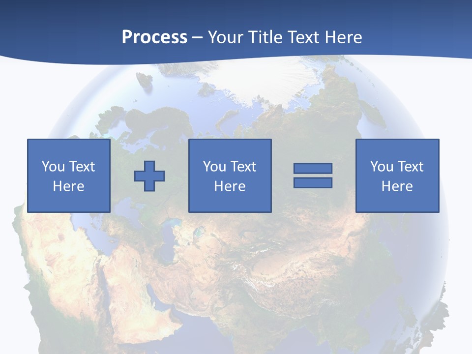 White World Navigate PowerPoint Template
