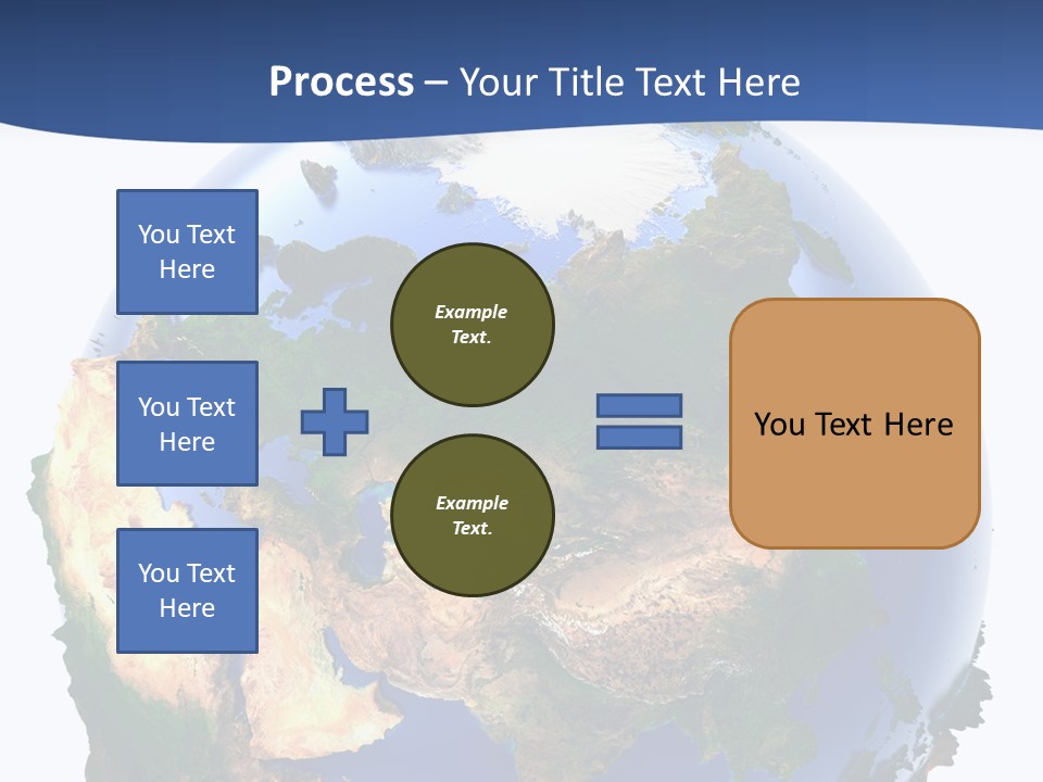 White World Navigate PowerPoint Template