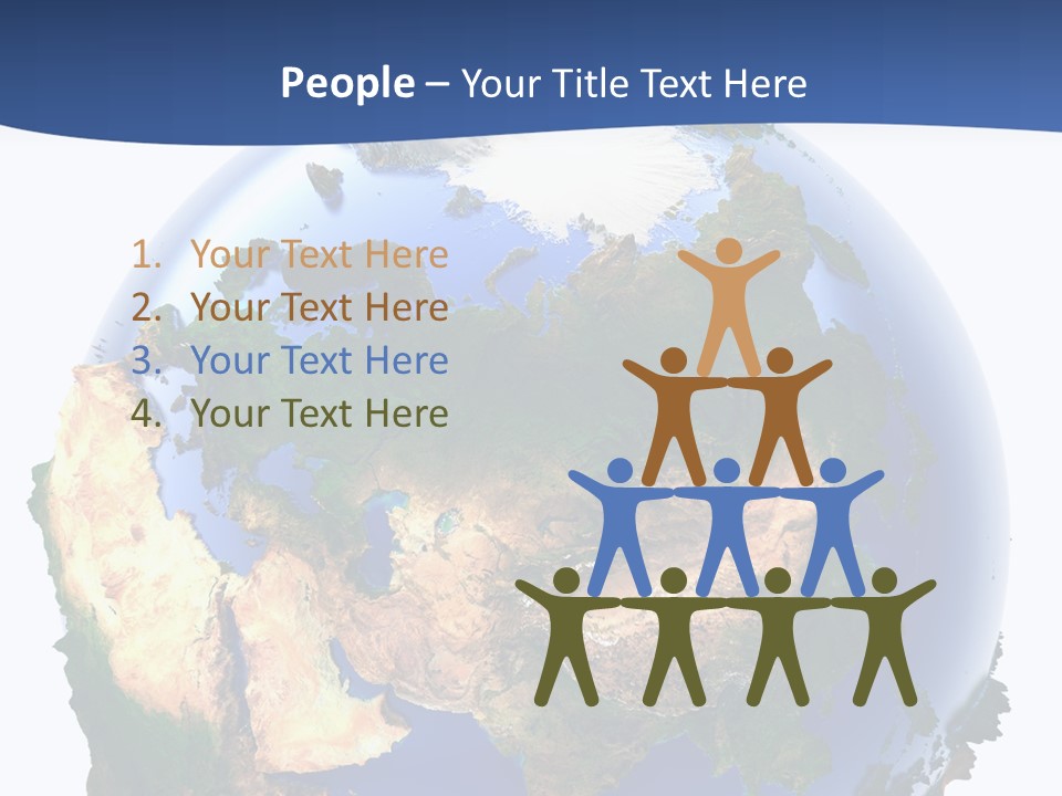 White World Navigate PowerPoint Template