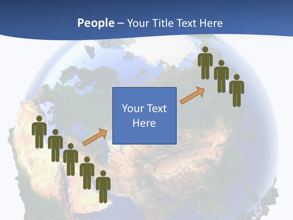 White World Navigate PowerPoint Template