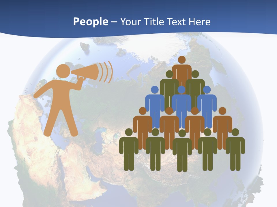 White World Navigate PowerPoint Template