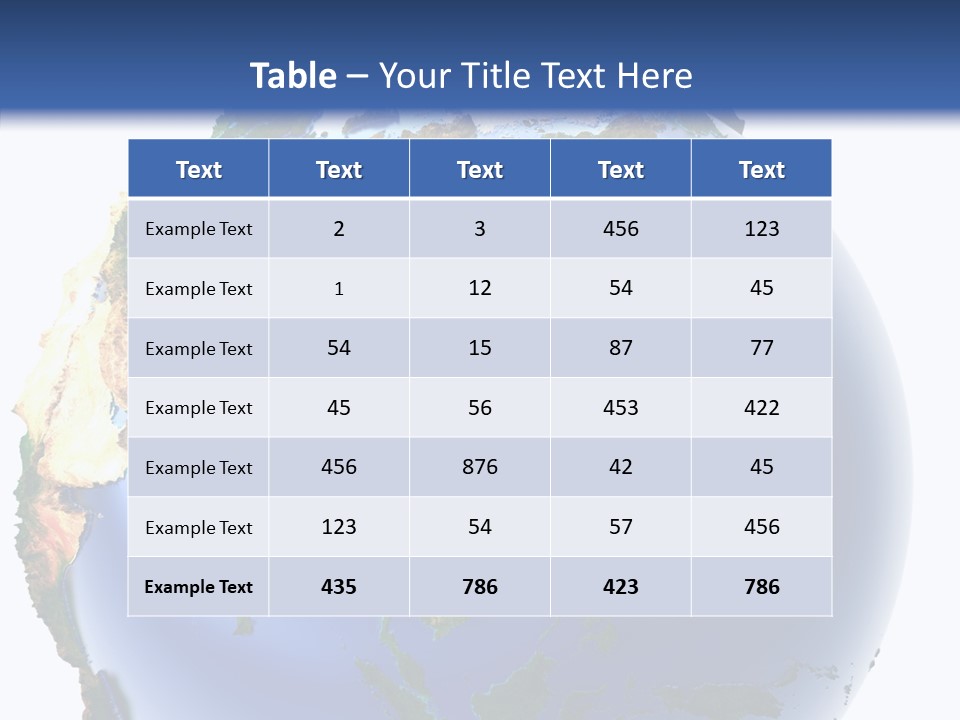 Real Earth PowerPoint Template