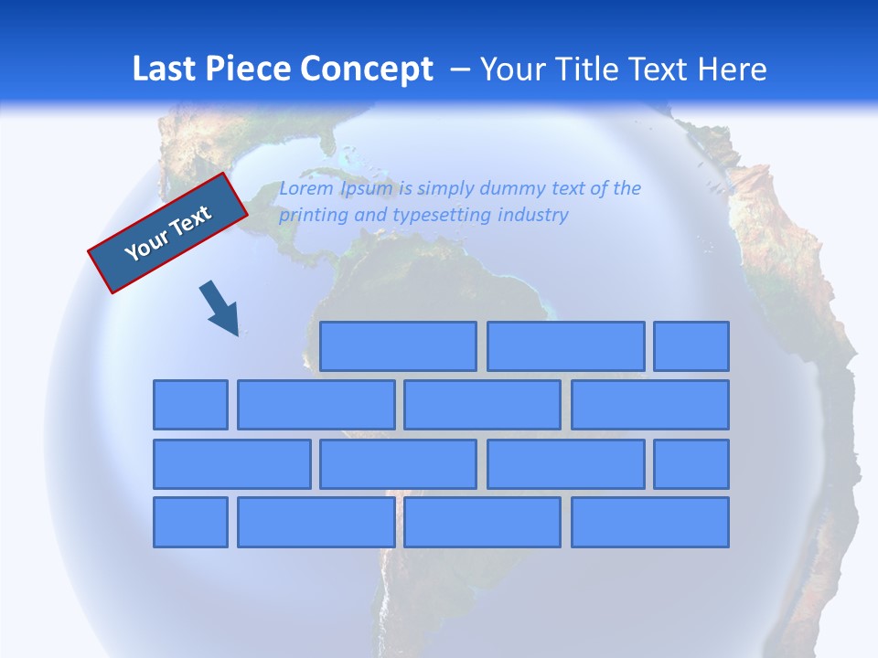 Elevation Pole Land PowerPoint Template