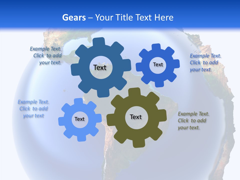 Elevation Pole Land PowerPoint Template