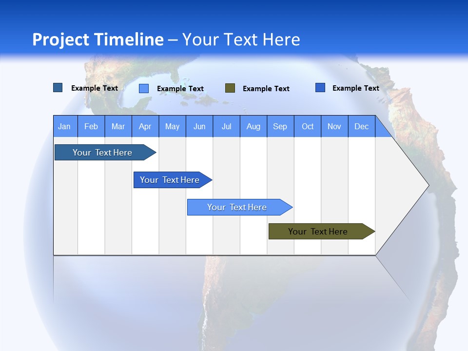 Elevation Pole Land PowerPoint Template