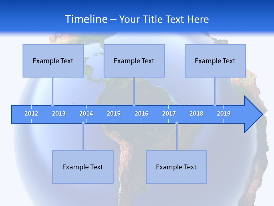 Elevation Pole Land PowerPoint Template