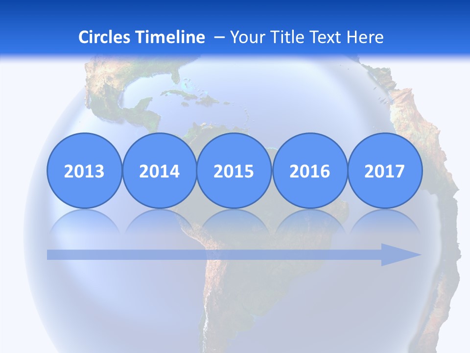 Elevation Pole Land PowerPoint Template