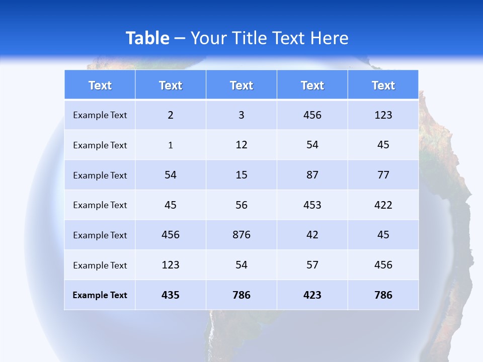 Elevation Pole Land PowerPoint Template