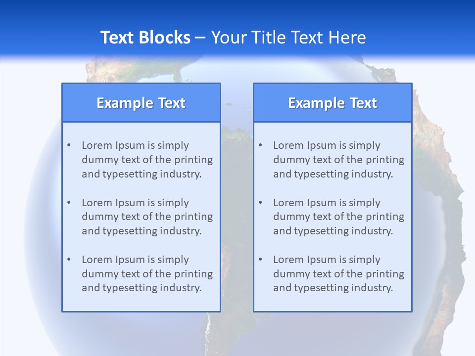 Elevation Pole Land PowerPoint Template