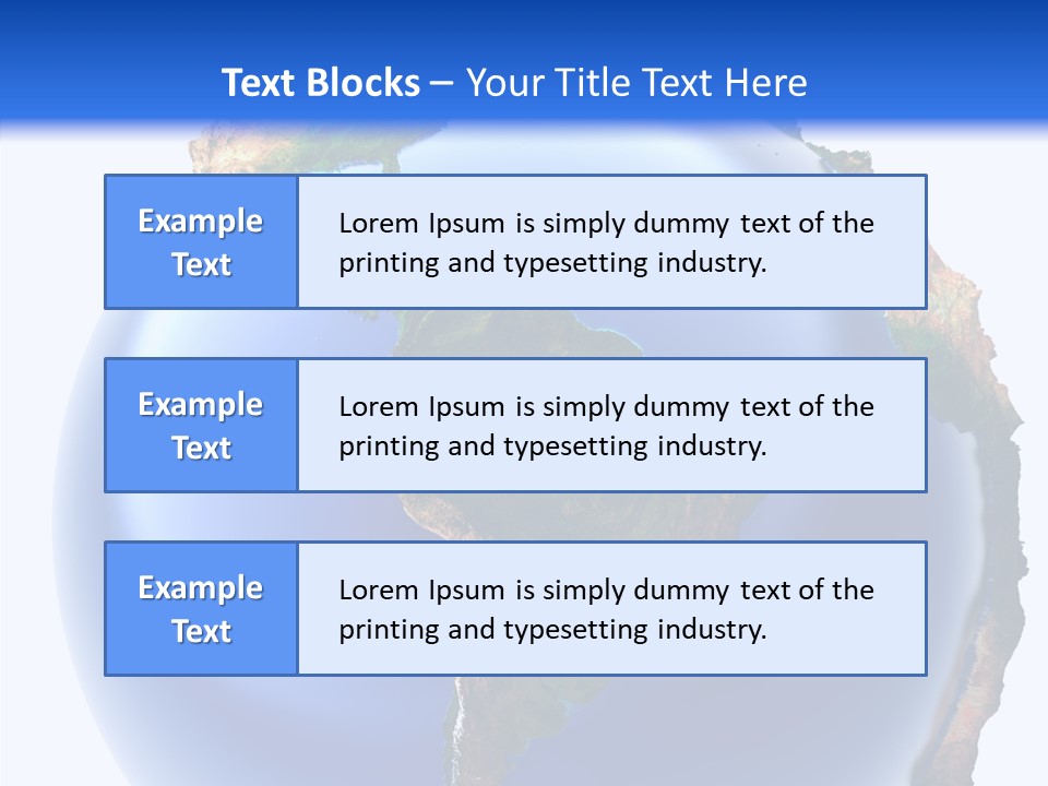 Elevation Pole Land PowerPoint Template