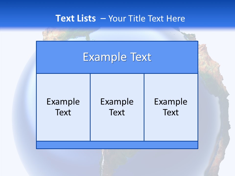 Elevation Pole Land PowerPoint Template