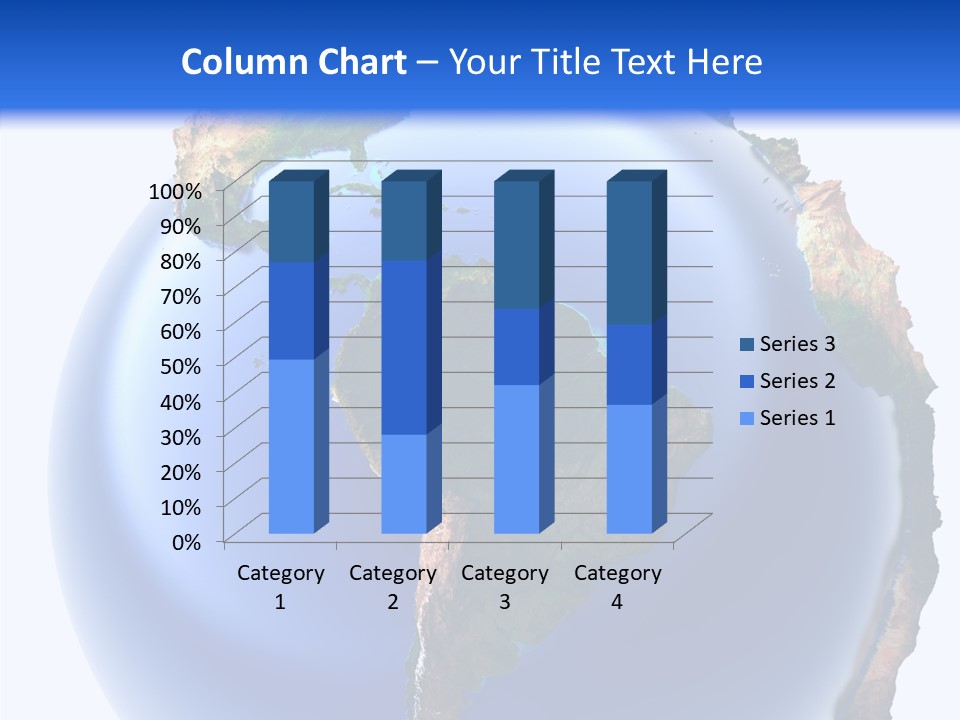 Elevation Pole Land PowerPoint Template