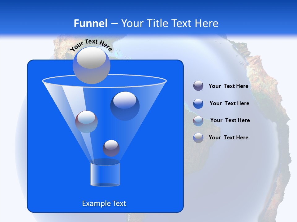 Elevation Pole Land PowerPoint Template