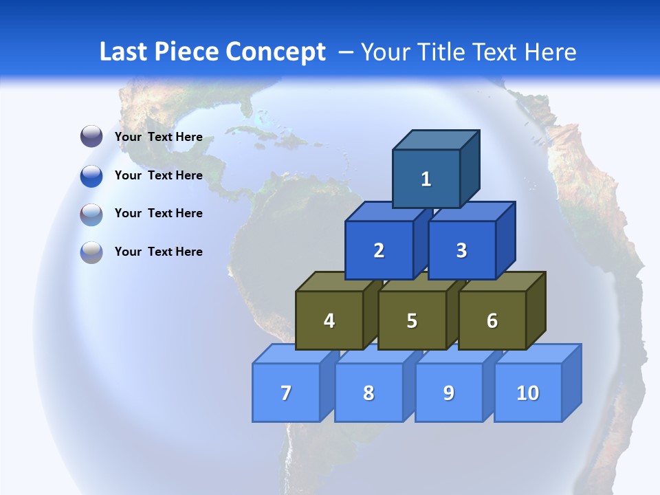 Elevation Pole Land PowerPoint Template