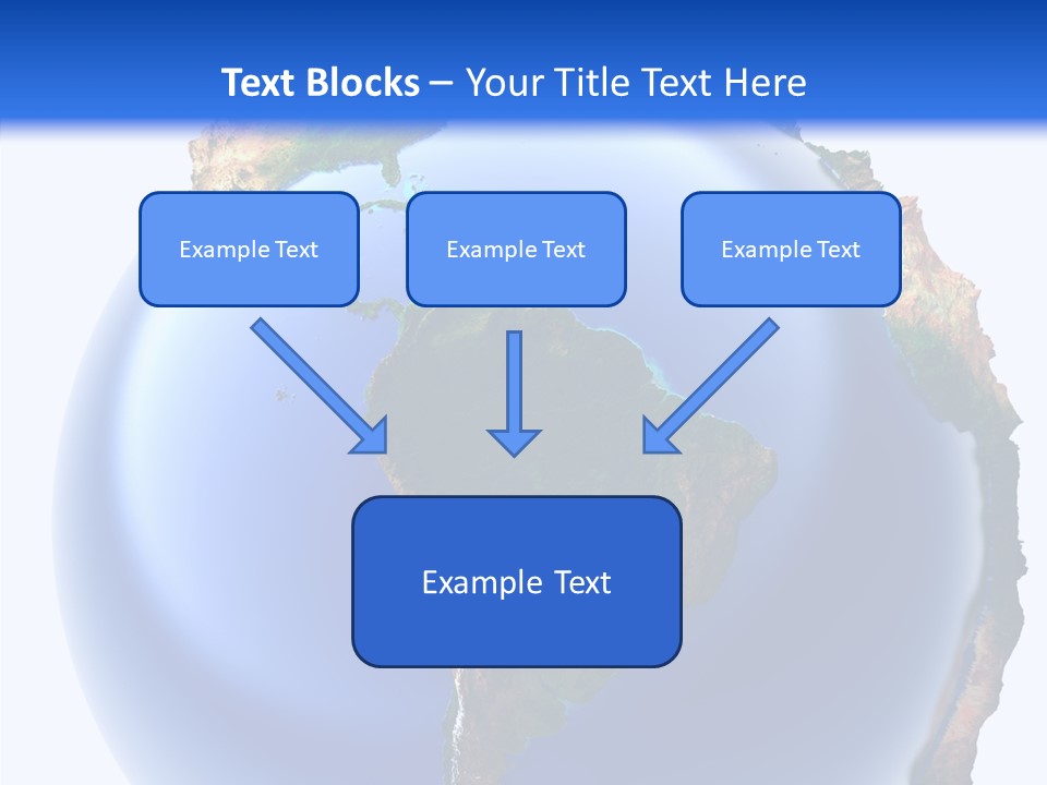 Elevation Pole Land PowerPoint Template