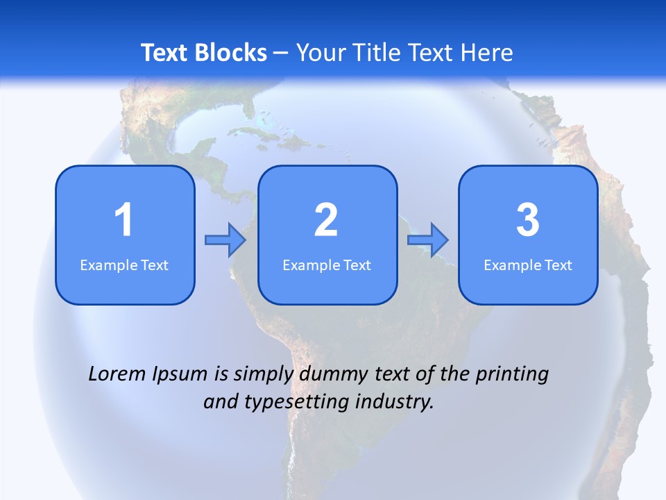 Elevation Pole Land PowerPoint Template