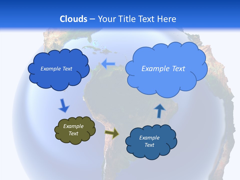 Elevation Pole Land PowerPoint Template