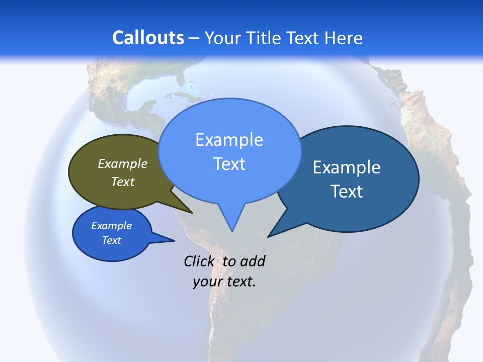 Elevation Pole Land PowerPoint Template