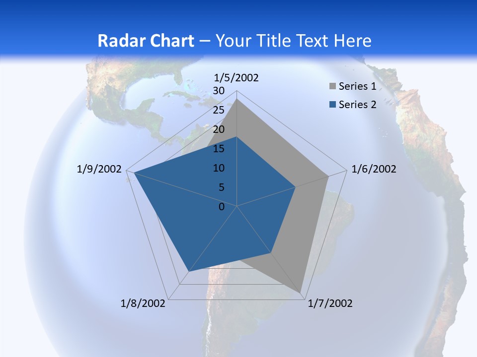 Elevation Pole Land PowerPoint Template