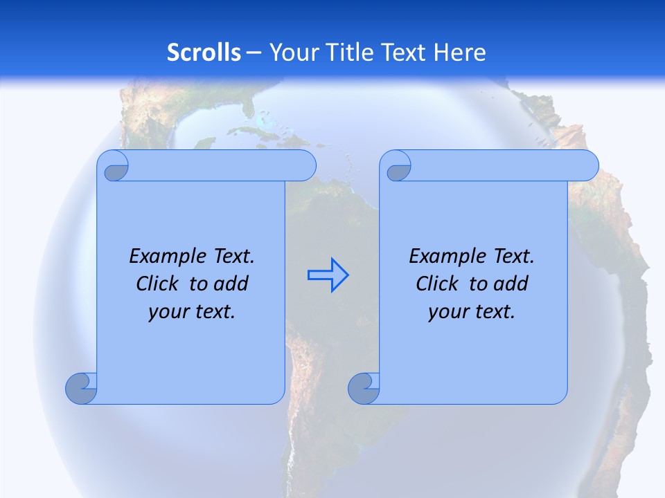Elevation Pole Land PowerPoint Template