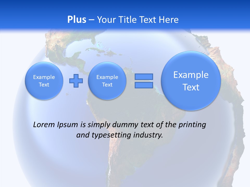Elevation Pole Land PowerPoint Template