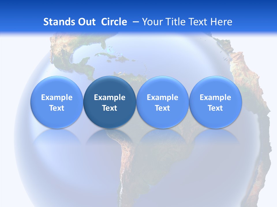 Elevation Pole Land PowerPoint Template