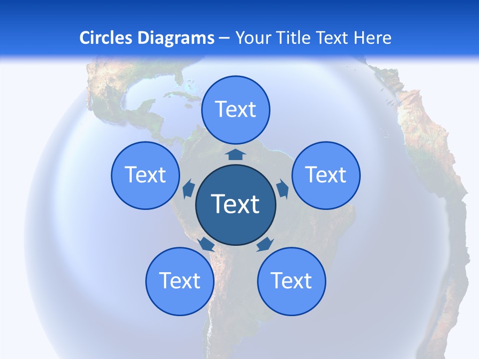 Elevation Pole Land PowerPoint Template
