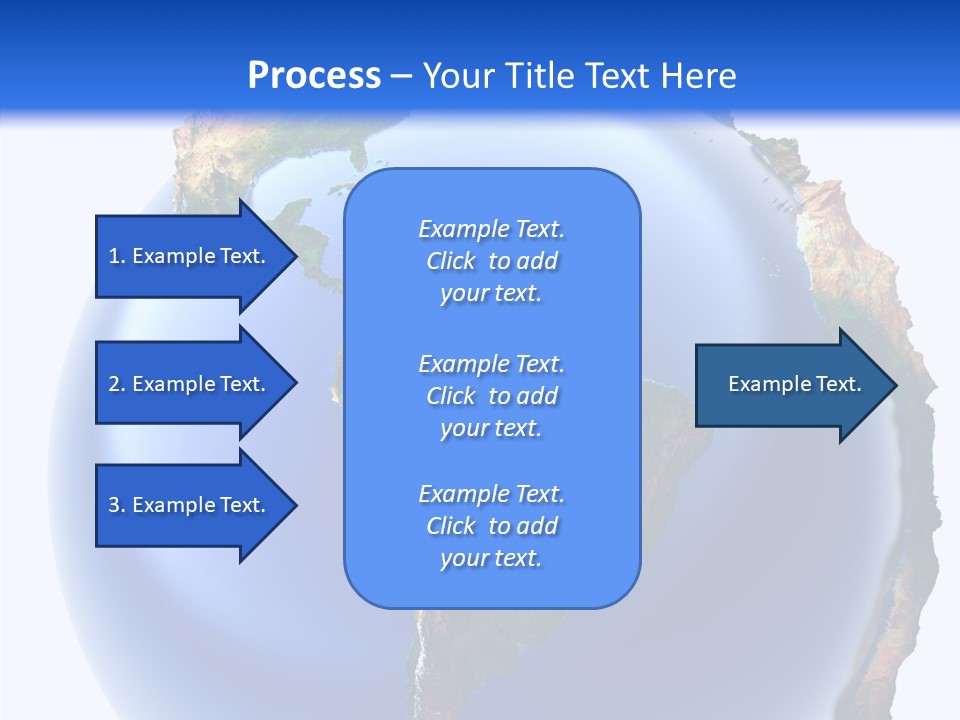 Elevation Pole Land PowerPoint Template
