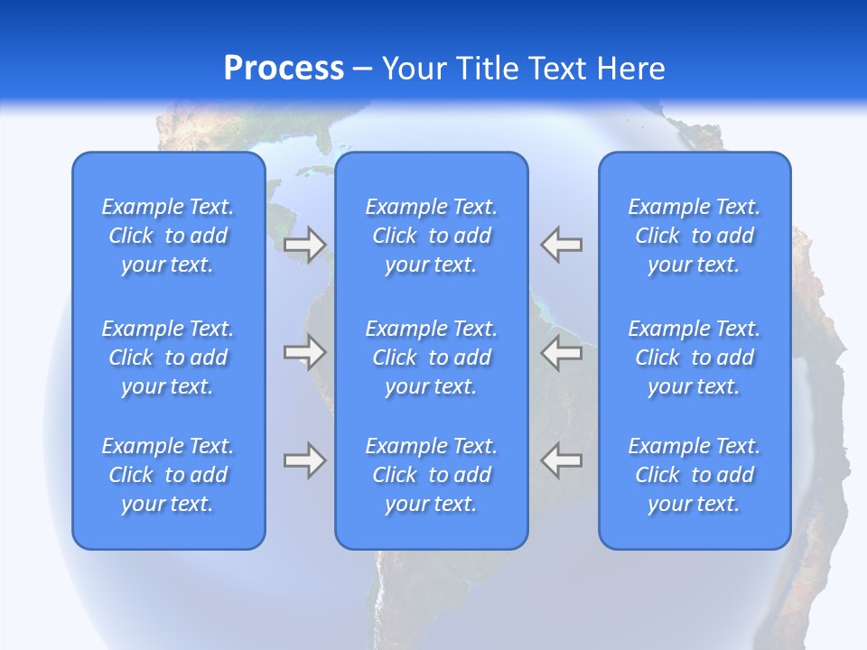 Elevation Pole Land PowerPoint Template