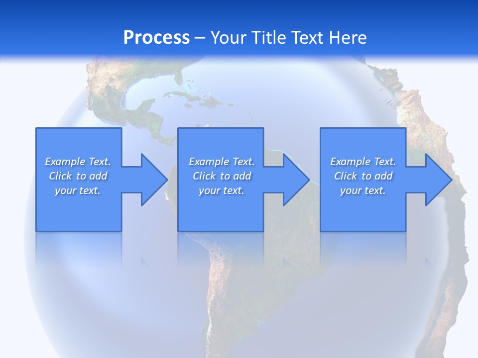 Elevation Pole Land PowerPoint Template