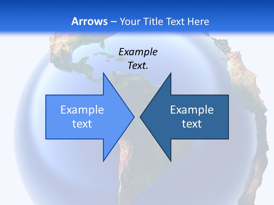 Elevation Pole Land PowerPoint Template